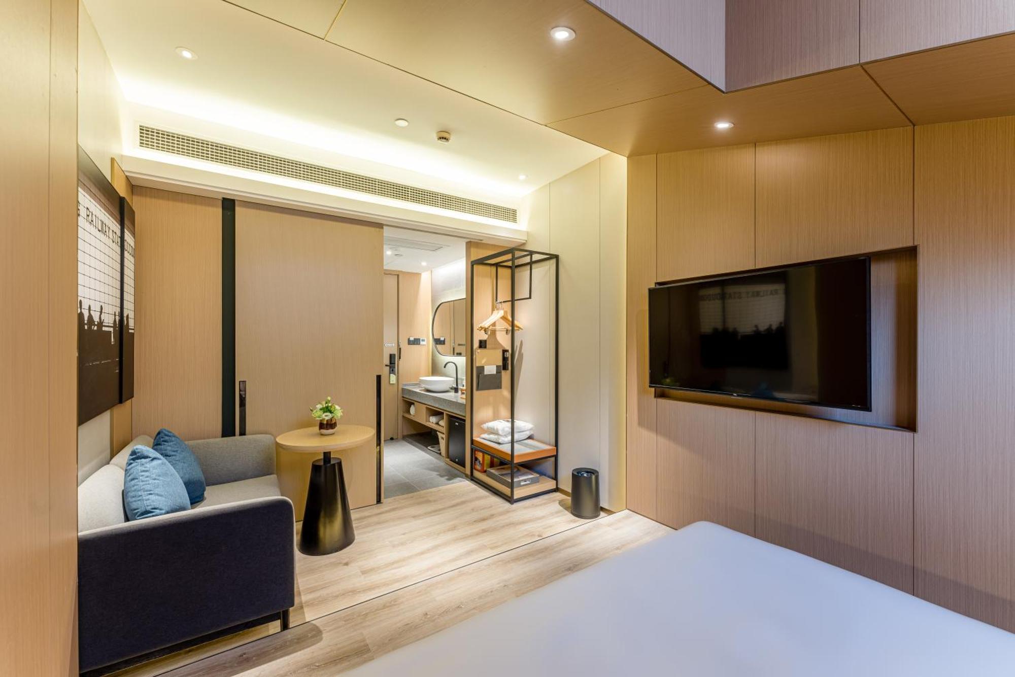 Atour Hotel Shanghai World Expo West Gaoke Road Exterior foto