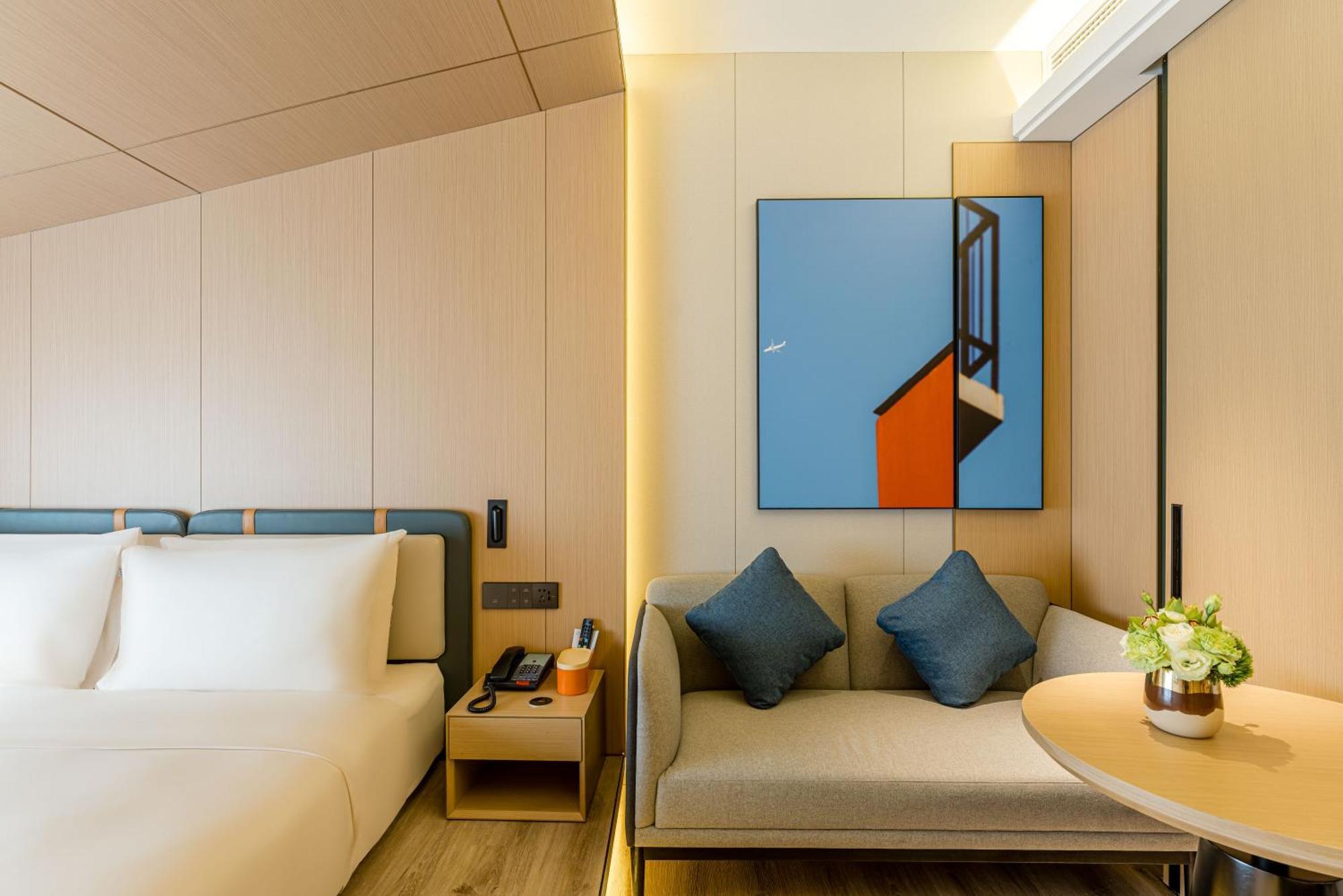 Atour Hotel Shanghai World Expo West Gaoke Road Exterior foto